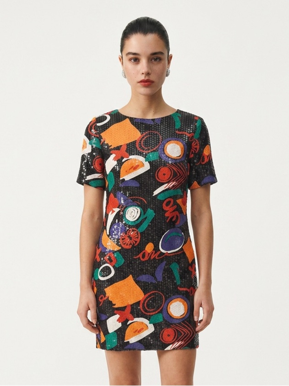 Vintage Et Al sequin dress